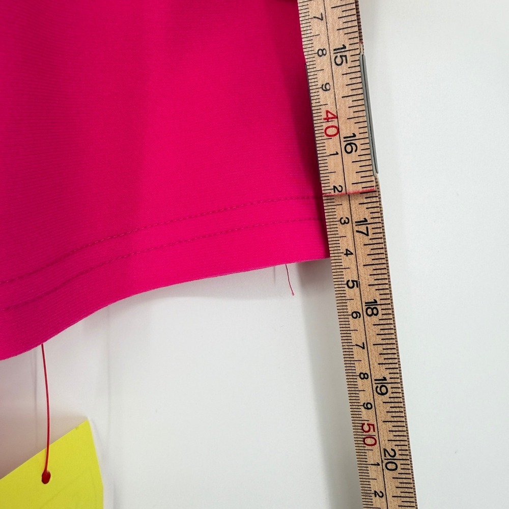 Joseph Ribkoff Hot Pink Ruched Zip-Front Blazer - Picture 13 of 14